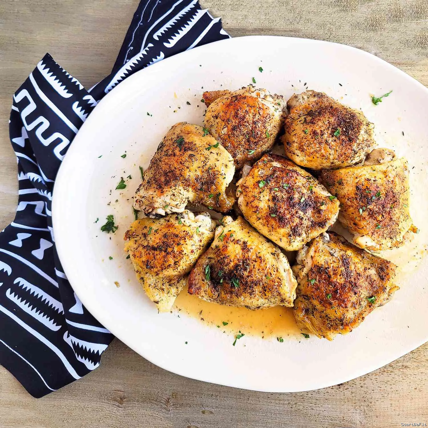 Herbed Chicken Thighs